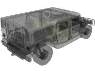 Hummer H1 Alpha 3D Model preview