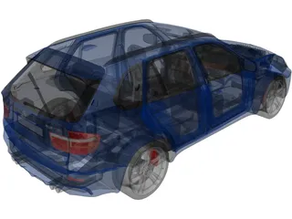 BMW X5M 3D Model preview