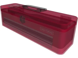 Craftsman Toolbox 3D Model preview