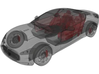 Maserati GT 3D Model preview