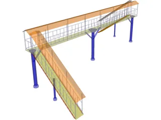 Passer Bridge 3D Model preview