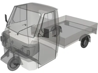 Piaggi Classic 3D Model preview