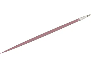 Brush 3D Model preview