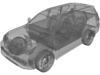 Lexus GX460 3D Model preview