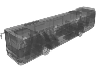 Volvo Bus 3D Model preview