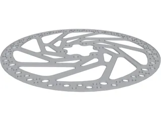 Brake Disc Hope 180mm MTB 3D Model preview