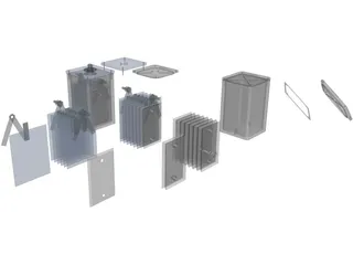 HHO Project 3D Model preview