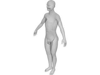 Man 3D Model preview