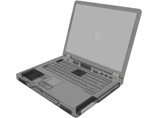 Laptop 3D Model preview