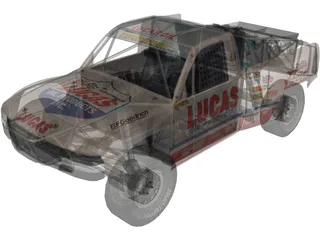 Chevrolet Silverado Short-Course Truck 3D Model preview