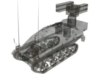 Weisel Ozelot 3D Model preview