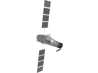 COROT Satellite 3D Model preview