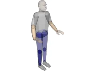 Worker 3D Model preview