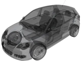Volkswagen Polo 3D Model preview