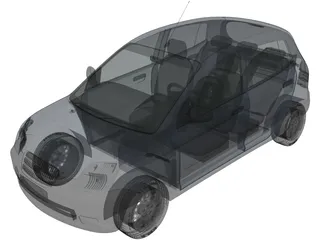 Kia Picanto 3D Model preview