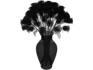 Flowers 3D Model preview