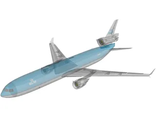 McDonnell Douglas MD-11 KLM 3D Model preview