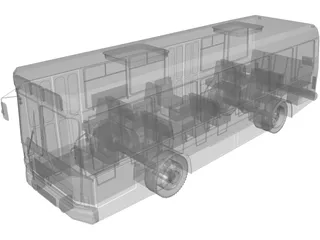 Bus 3D Model preview