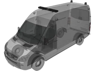 Mercedes-Benz Sprinter Ambulance 3D Model preview