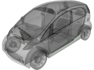 Mitsubishi i-MiEV 3D Model preview