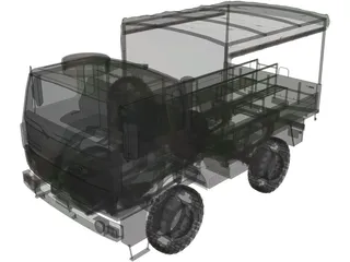 Renault TRM 2000 3D Model preview