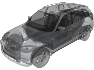 BMW X5 (2011) 3D Model preview
