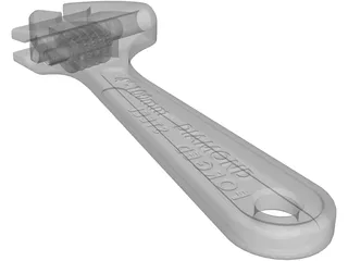 Wrench 3D Model preview