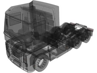 Renault Magnum 480 3D Model preview