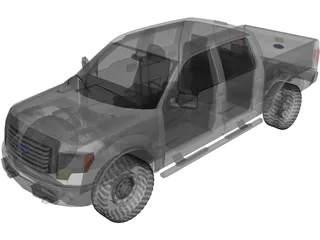 Ford F-150 (2010) 3D Model preview
