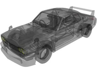 Nissan Skyline C10 GT-R 3D Model preview