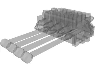 Gresen V20 3D Model preview