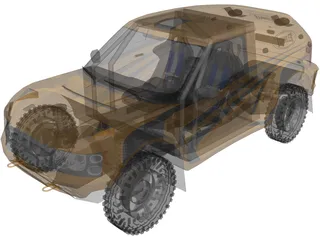 Bowler Nemesis (Dakar 2007) 3D Model preview
