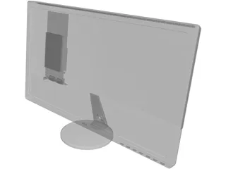 Monitor 27 inch 3D Model preview