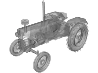 Mc Cormik D326 Tractor 3D Model preview