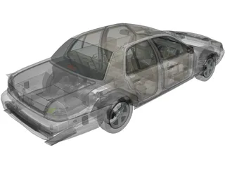 Mercury Marauder 3D Model preview