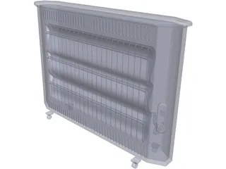 Electrical Oven 3D Model preview