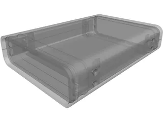 Takachi UC Universal Aluminium Extrusion Case 3D Model preview