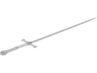 Anduril 3D Model preview