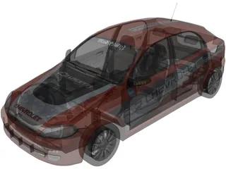Chevrolet Lacetti (2010) 3D Model preview