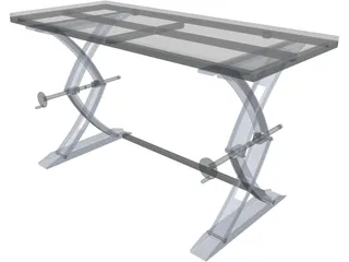 Lifting Table 3D Model preview