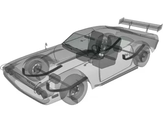 Dodge Charger 3D Model preview