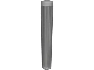 Exhaust Gas Heat Exchanger 3D Model preview
