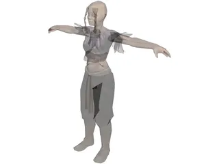 Zombie 3D Model preview