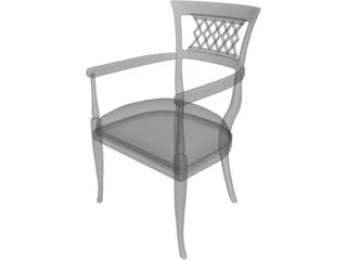 Chair Classic 3D Model preview