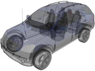 Kia Sorento (2009) 3D Model preview