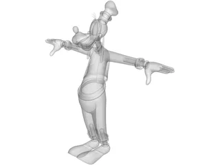 Goofy 3D Model preview