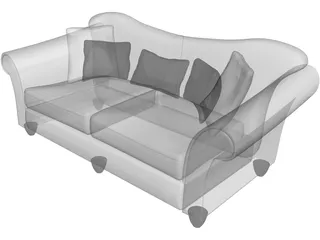 Sofa 3D Model preview