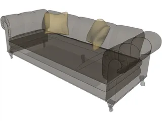 Sofa 3D Model preview