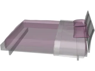 Bed 3D Model preview
