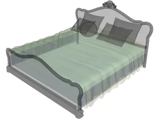 Bed 3D Model preview